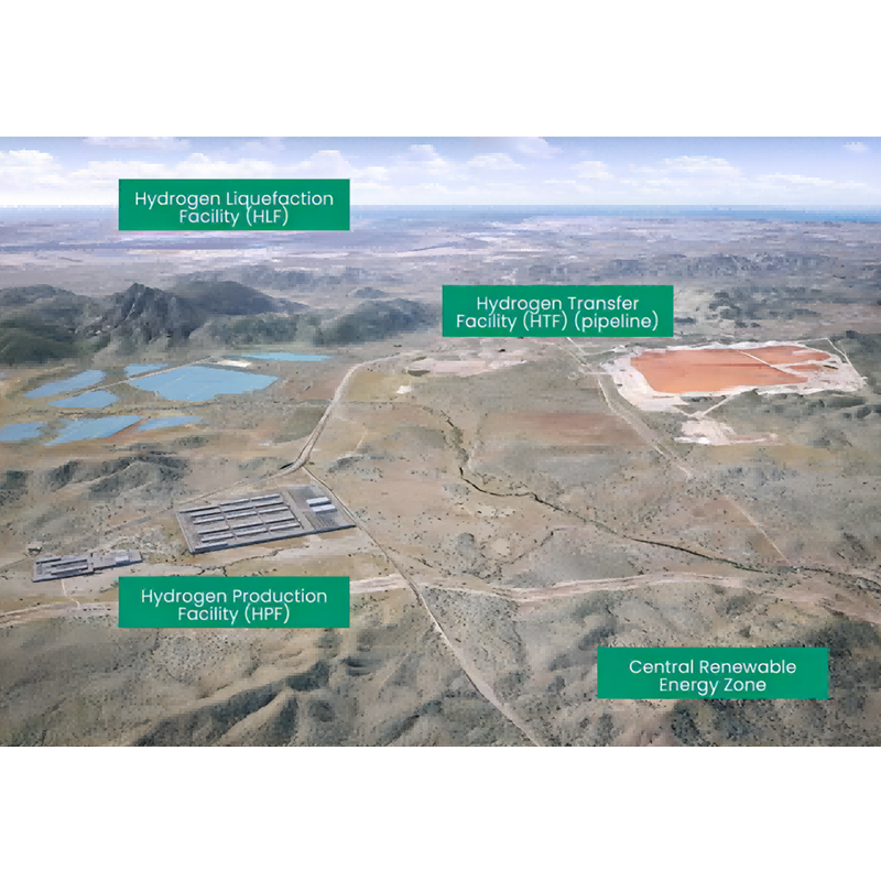 ဩစတြေးလျအစိုးရသည် 2.5GW အစိမ်းရောင် ဟိုက်ဒရိုဂျင်စွမ်းအင်စင်တာတစ်ခု တည်ဆောက်ရန် ဒေါ်လာ 437 သန်း ရင်းနှီးမြှုပ်နှံထားသည်။