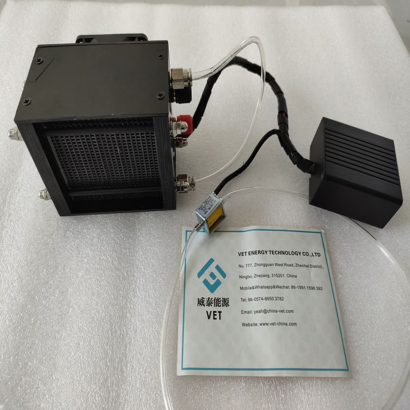 Hydrogen Fuel Cell Stack Pemfc Stack Metal Bipolar Hydrogen Fuel Cell 100w Drones အတွက်
